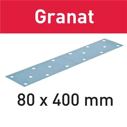 Festool Abrasive sheet STF 80x400 - P180 GR/50 Granat