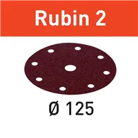 Festool Abrasive sheet STF D125/8 - P120 RU2/10 Rubin 2