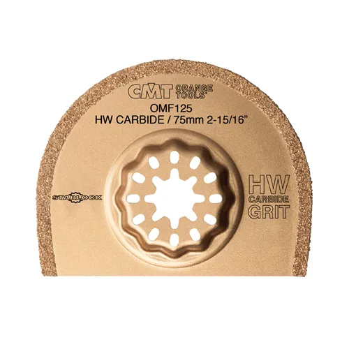 CMT Starlock Carbide Grit Radial Saw Blade for Concrete & Brick, Slim - 75 mm