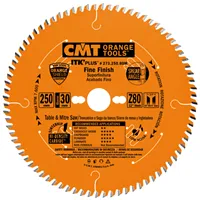 CMT ITK Ultra Thin-Kerf Fine Finish Saw Blade - D190x1,7 d30(+20,+16) Z64 HW