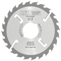 CMT Industrial Multi-rip Saw Blade with Rakers, Thick-kerf - D300x4 d80 Z24+4 MEC HW