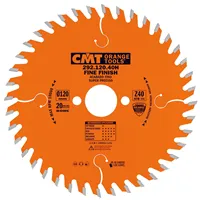 CMT Orange Fine Cut-off Saw Blade for Portable Machines - D165x2,2 d20 Z40 HW