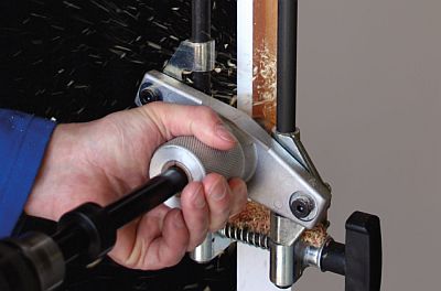Quick and easy mortise drilling is possible now