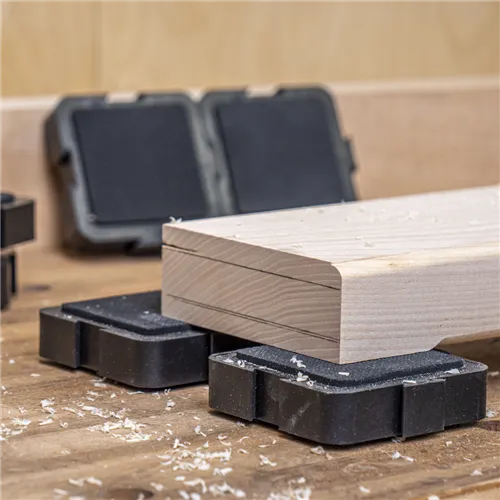 Woodcraft 4-Pack LOC-Blocks Interlocking Material Gripping Blocks
