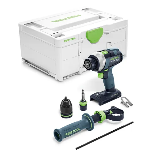 Festool Cordless drill TDC 18/4 I-Basic QUADRIVE