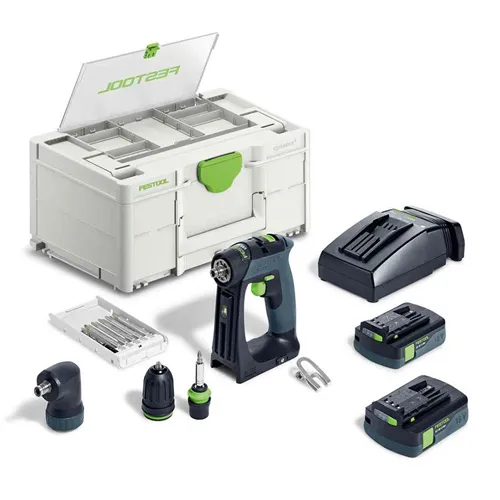 Festool Cordless drill CXS 18 C 3,0-Set