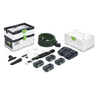 Festool Cordless mobile dust extractor CLEANTEC CTMC SYS HPC 4,0 I-Plus