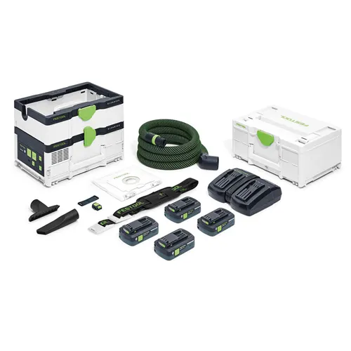 Festool Cordless mobile dust extractor CLEANTEC CTMC SYS HPC 4,0 I-Plus
