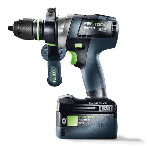 Festool Cordless percussion drill TPC 18 4 I Basic 5 0 QUADRIVE