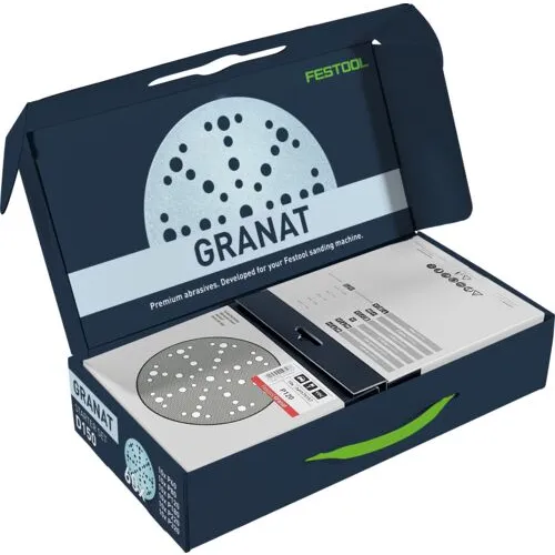 Festool Abrasive sheet Granat STF D150/48 GR-Set