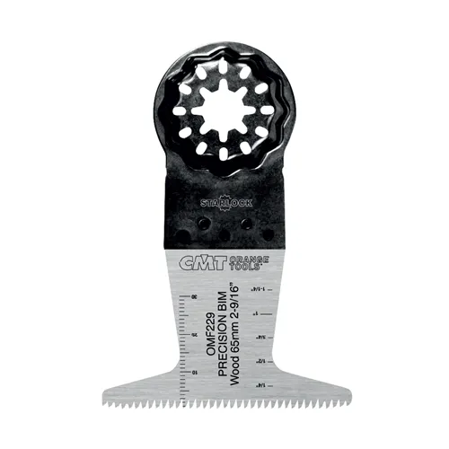 CMT Starlock Precision Cut BIM, Japanese Toothing for Wood, Long Life - 65 mm