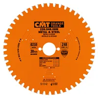 CMT Industrial Dry Cutter Steel Saw Blade - D355x2,2 d25,4 Z72 HW