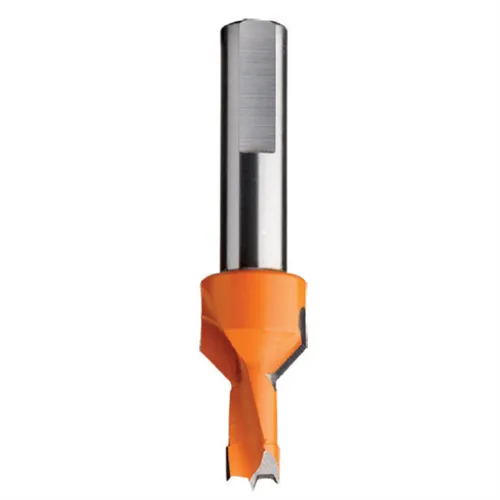 CMT 376 Dowel Drill with Countersink S10 L57,5 HW - D10x20 S=10 L57,5 LH