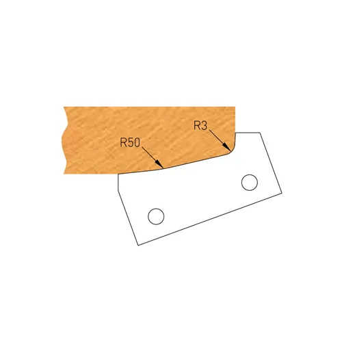 Profile knife for bit nr.3 - F635