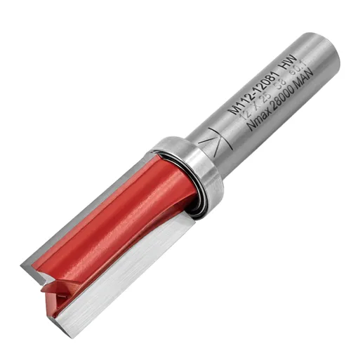 IGM M112 Pattern Router Bit with Bearing - D16x25 L65 S=8 HW