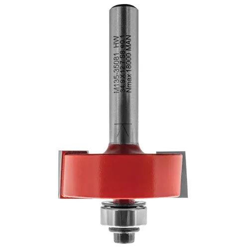 IGM M135 Rabbeting Router Bit - D34,9x12,7 H11,1 L63 S=8 HW