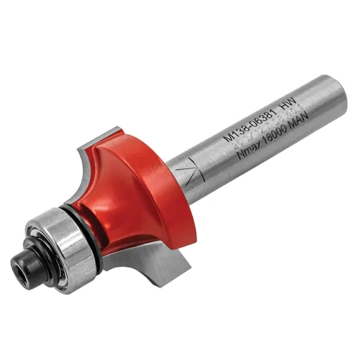 IGM M138 Roundover Router Bit - R6,3 D25,3x12,7 L64 S=8 HW