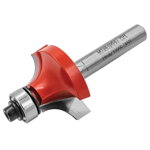 IGM M138 Roundover Router Bit - R9,5 D31,7x15,88 L68 S=8 HW