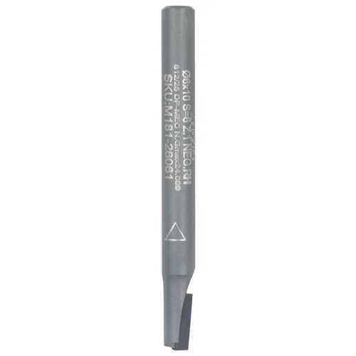 IGM M181 Diamond Router Cutter with Negative Shear Angle - D6x10 L60 S=6 Z1neg.