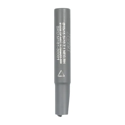 IGM M181 Diamond Router Cutter with Negative Shear Angle - D10x15 L65 S=10 Z1neg.