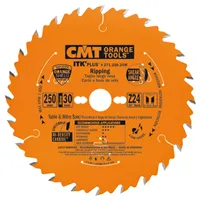 CMT ITK Ultra Thin-Kerf Rip Saw Blade-D250x2,4 d30 Z24 HW (Unpacked)