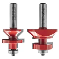 IGM M142 V-Joint Tongue and Groove Bit Set, D50,8x29,65 t19,05-25,4 L81 S=12 HW (Used)