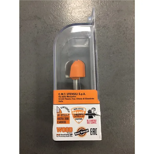 CMT Bowl and Tray Bit, R6,4 D19x16 S=6 HW (Unpacked)