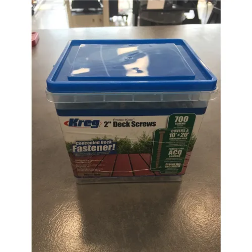Kreg Protec-Kote Deck Screws, set 700 pcs, 51 mm (Unpacked)