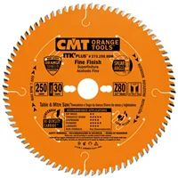 CMT ITK Ultra Thin-Kerf Fine Finish Saw Blade, D250x2,4 d30 Z80 HW (Unpacked)