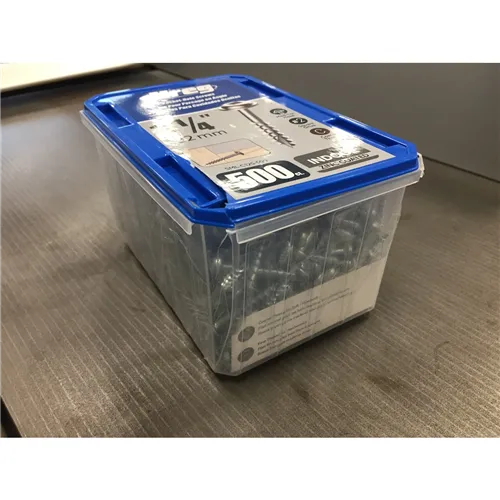 Kreg Zinc Maxi-Loc Pocket-Hole Screws, 32 mm, coarse thread, 500 pcs (Unpacked)