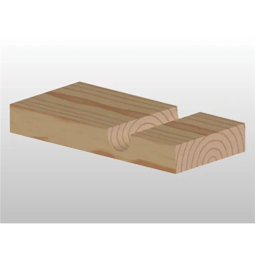 IGM M114 Round Nose Router Bit, R9,5 D19x12,7 L53 S=8 HW (Used)