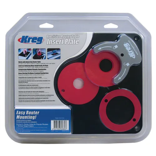 Kreg Precision Router Table Insert Plate, Undrilled (Unpacked)
