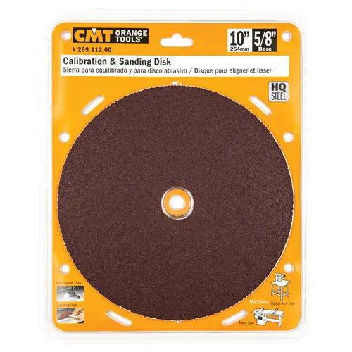 CMT Sanding Steel Disc, D250 d30mm (Used)