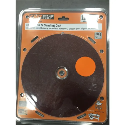 CMT Sanding Steel Disc, D250 d30mm (Used)