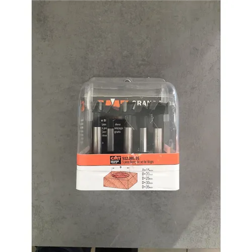 CMT C512 Set of Boring Bits 5pcs, D15-20-25-30-35 HW (Unpacked)