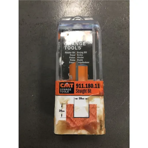 CMT C911 Straight Bit, D18x20 L50 S=8 HW (Unpacked)