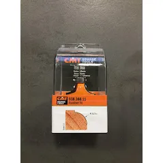 CMT C938Roundover Bit, R12,7 D38,1x19 S=8 HW (Unpacked)