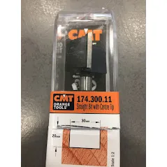 CMT C174 Straight Bit with Plunge, D30x20 L70 S=8 HW (Unpacked)