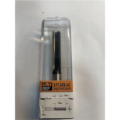 CMT 177 Straight Bit with Plunge - D12x50 L100 S=12 HW (Used)