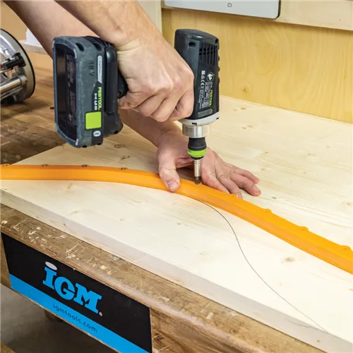 IGM Flexible Template for Curved and Arched Routing - 1200x12x12 mm (Used)