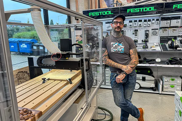 Paul Saliba at Festool Roadshow at IGM 2025