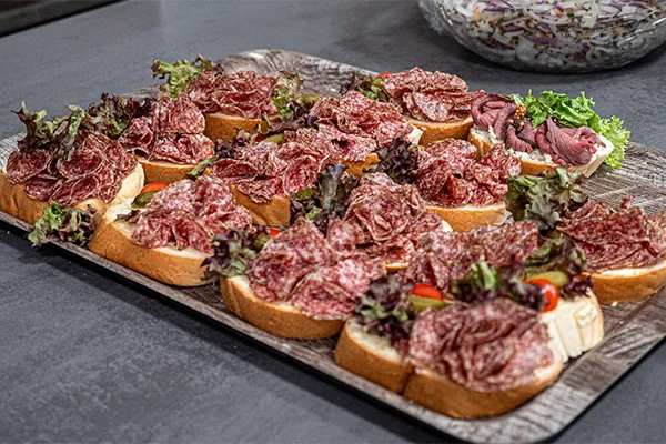 Refreshments at the Festool Roadshow at IGM