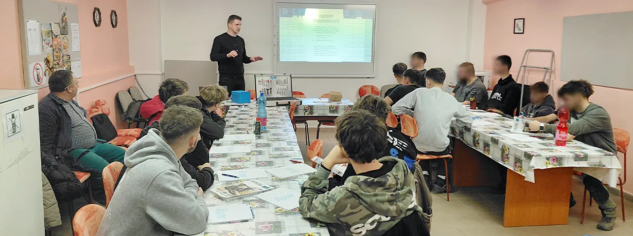 Lecture on router bits in Krásno nad Kysucou